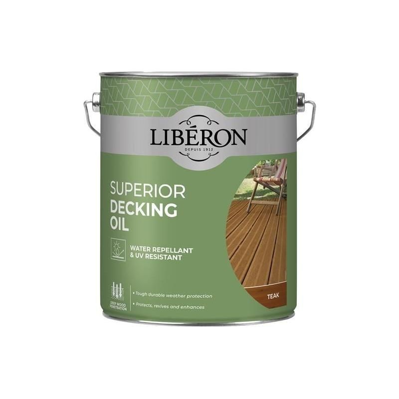 Liberon Superior Decking Oil Teak 5 litre