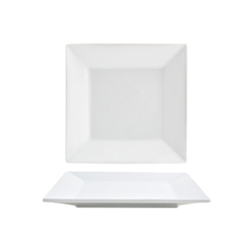 FOH DAP046WHP23 Kyoto Plate 6-1/2 X 6-1/2 Square