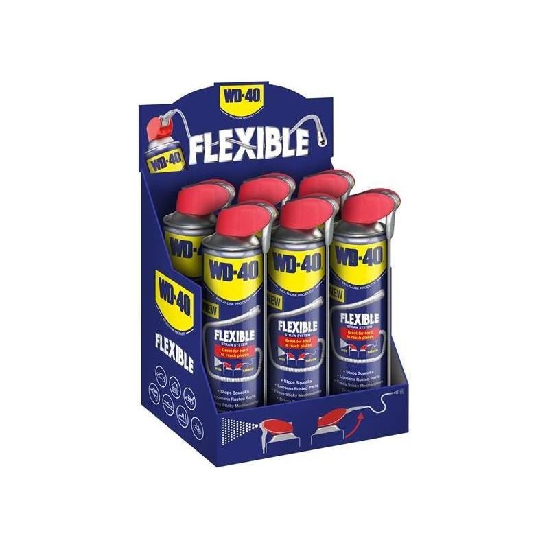 Wd-40 WD40 Multi-Use Flexible Straw 400ml (CDU of 6)