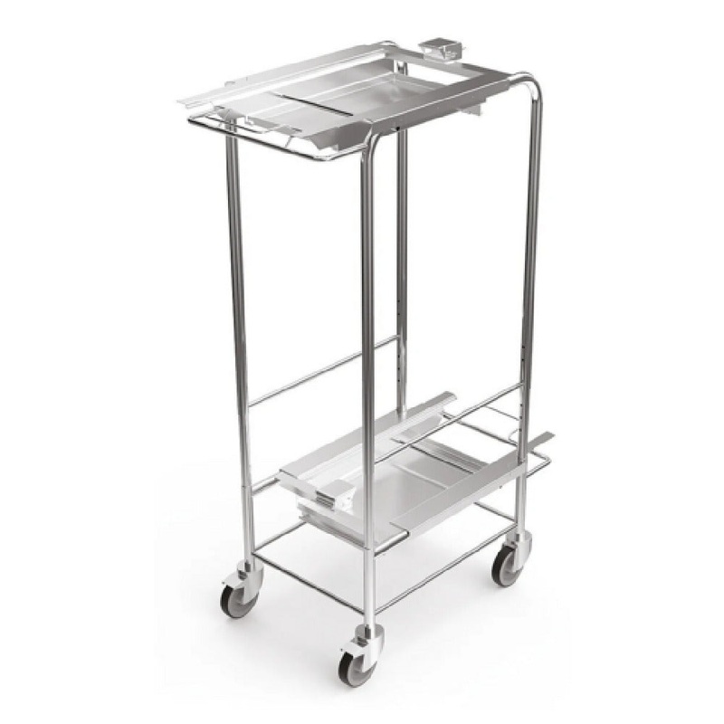 Lainox BCR161L Height-Adjustable Trolley For Removable Oven Racks With Drip Tray