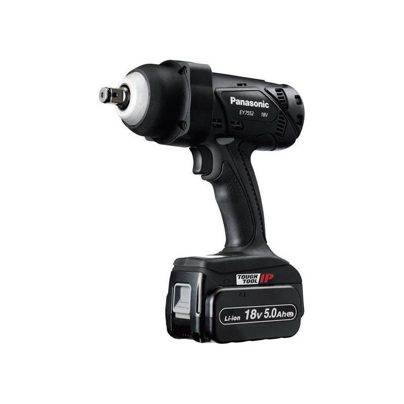 Panasonic EY7552 Heavy-Duty Impact Wrench 18V 2 x 5.0Ah Li-ion