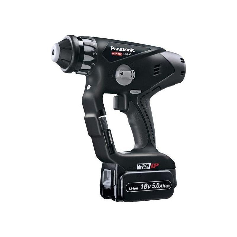 Panasonic EY78A1LJ2G SDS Plus Rotary Hammer Drill & Driver 18V 2 x 5.0Ah Li-Ion