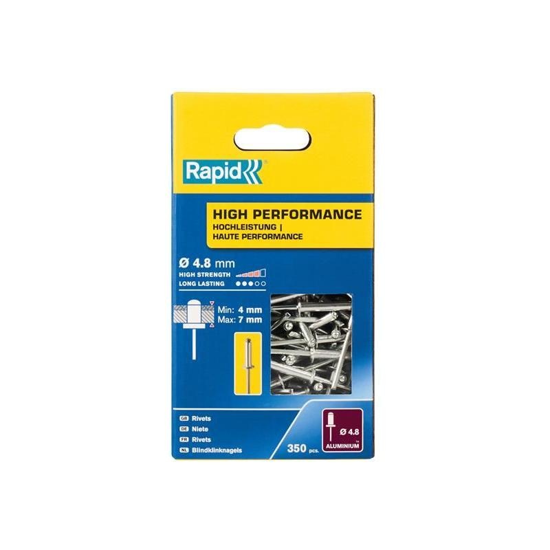 Rapid High Performance Rivets 4.8 x 10mm (Box 350)
