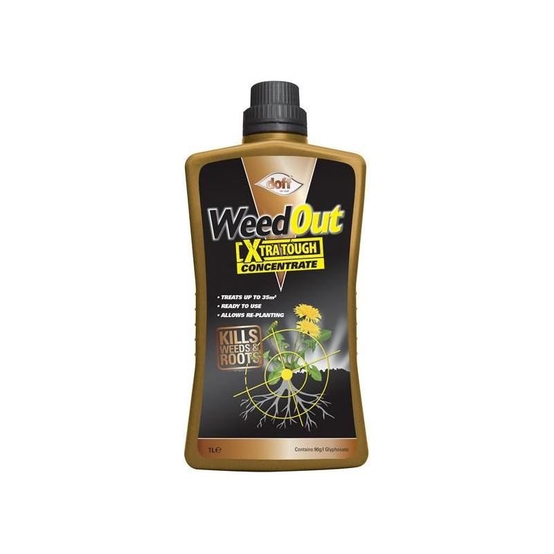 Doff WeedOut Xtra Tough Weedkiller Concentrate 1 litre