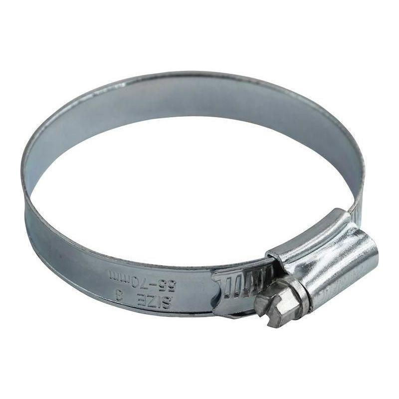 Faithfull 3 Hose Clip - Zinc MSZP 55 - 70mm