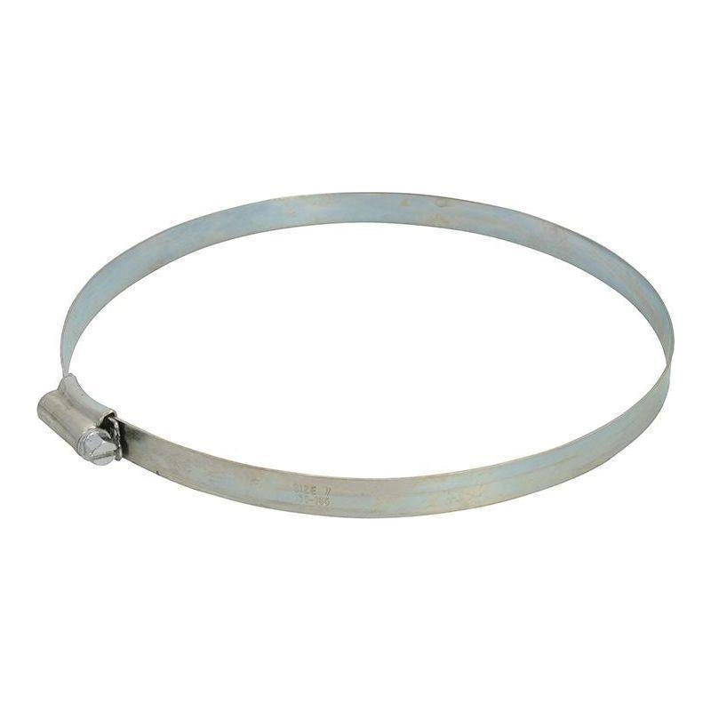 Faithfull 7 Hose Clip - Zinc MSZP 135 - 165mm