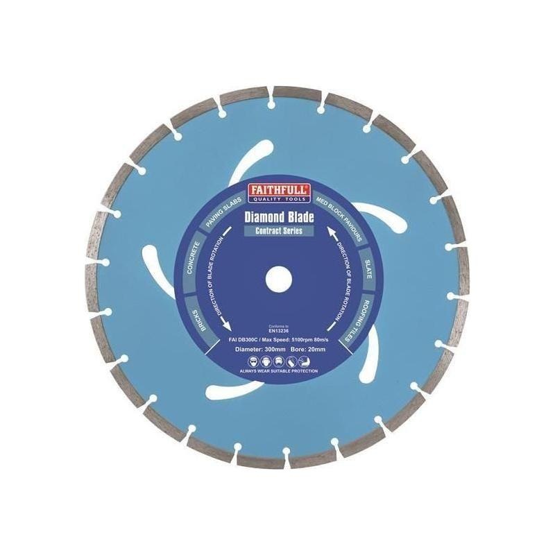 Faithfull Contract Diamond Blade 300 x 20mm