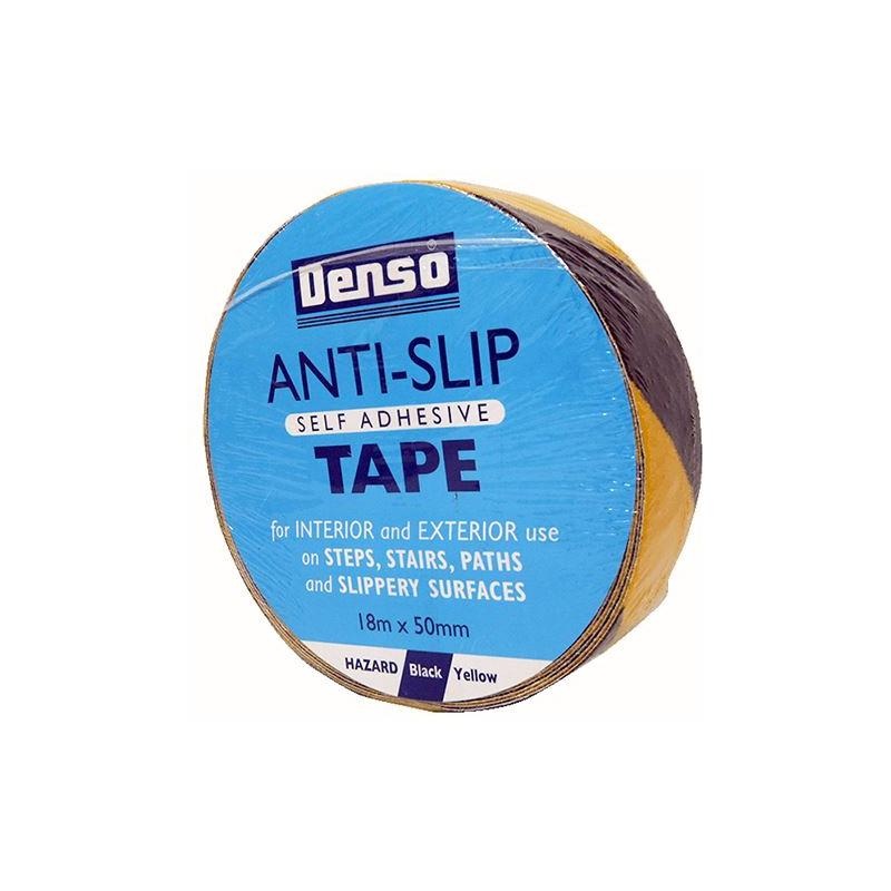 Sylglas Anti-Slip Tape 50mm x 18m Black & Yellow Hazard