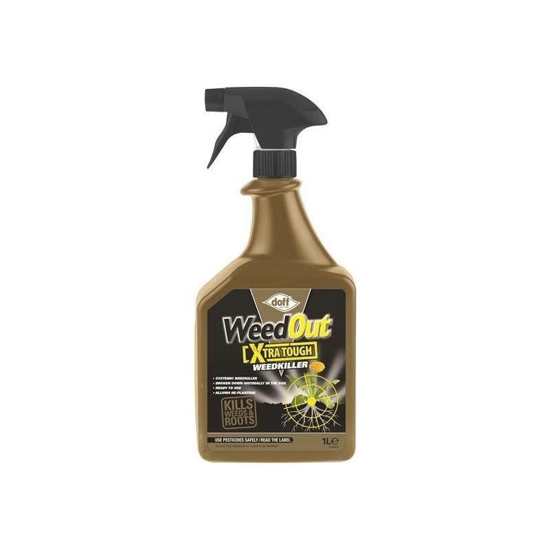 Doff WeedOut Xtra Tough Weedkiller RTU 1 litre