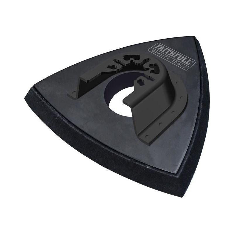 Faithfull Delta Hook & Loop Sanding Pad Triangular 93mm