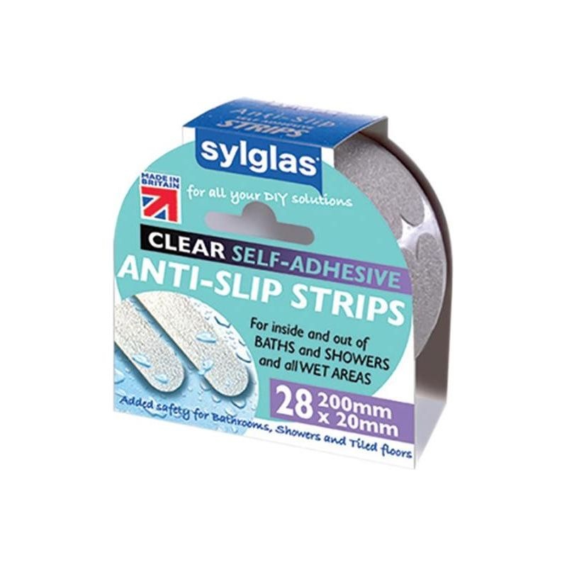 Sylglas Anti-Slip Discs 40mm Clear (Pack 60)