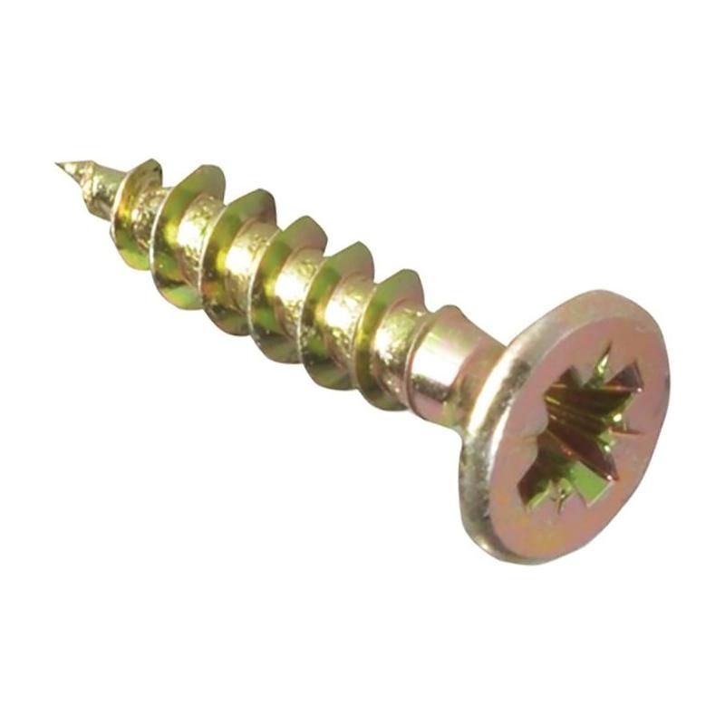 Forgefix Multi-Purpose Pozi Compatible Screw CSK ST ZYP 4.0 x 20mm Forge Pack 40