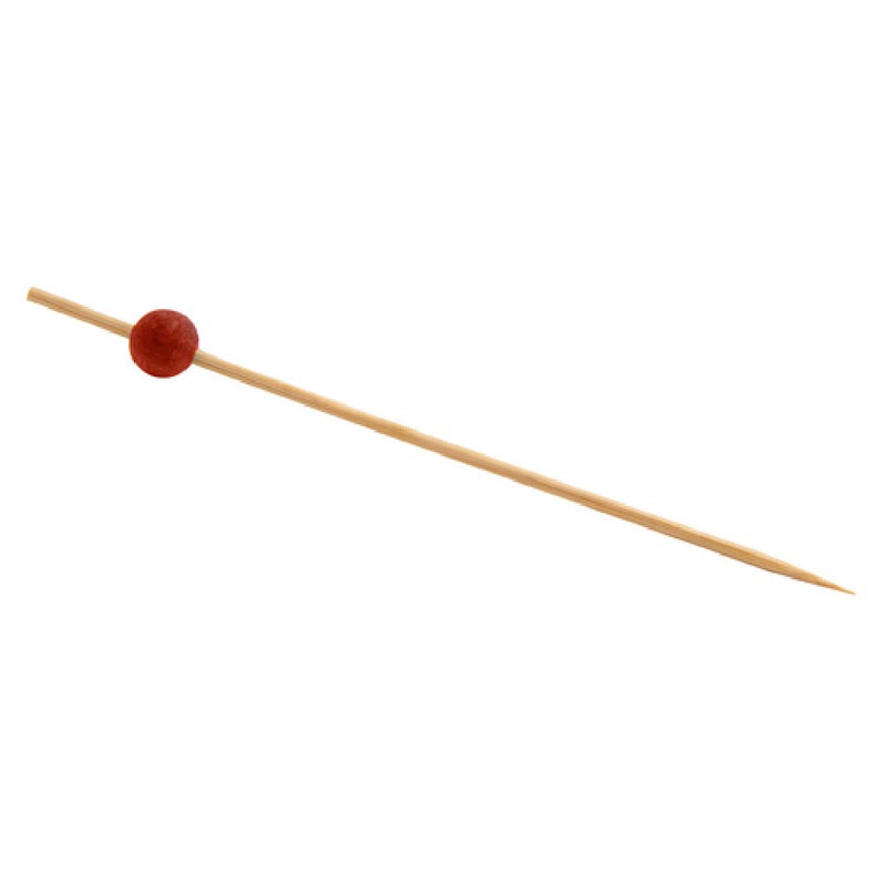 FOH AST014RDB83 Servewise Disposable Picks 4-1/2 Red Ball On Top