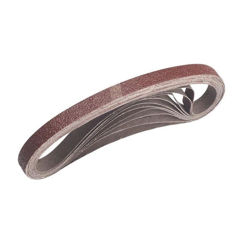 Irwin Powerfile Sanding Belt Set, 10 Piece