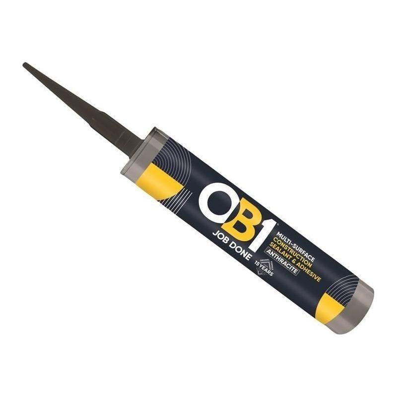 Ob1 Hybrid Sealant & Adhesive Anthracite 290ml