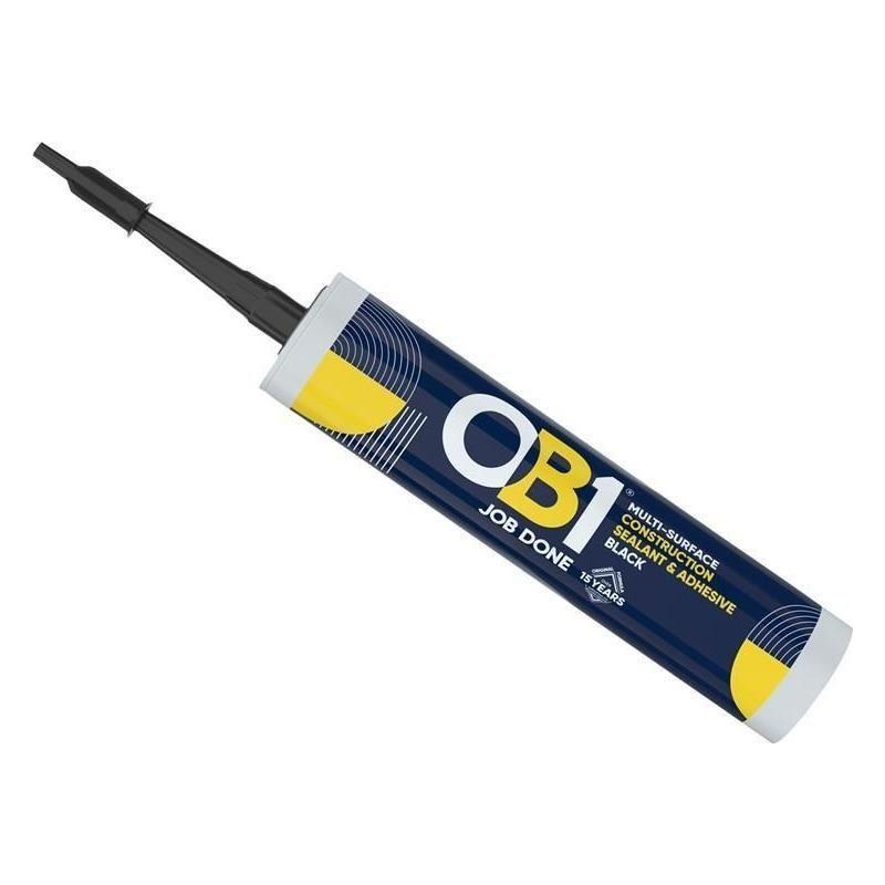 Ob1 Hybrid Sealant & Adhesive Black 290ml