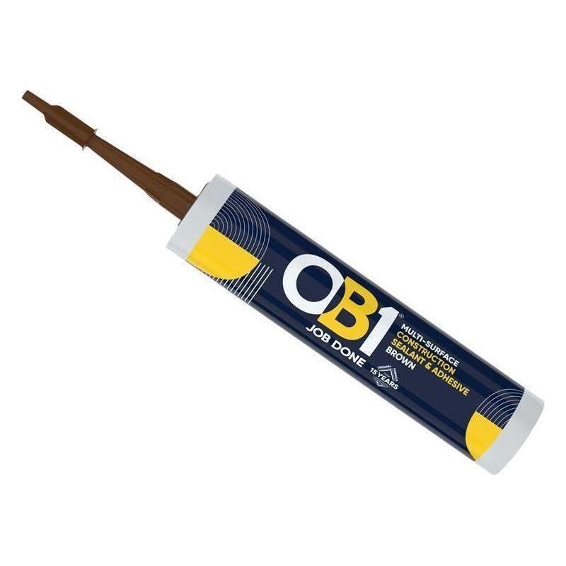 Ob1 Hybrid Sealant & Adhesive Brown 290ml