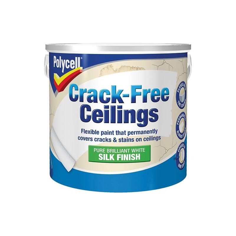 Polycell Crack-Free Ceilings Smooth Silk 2.5 litre