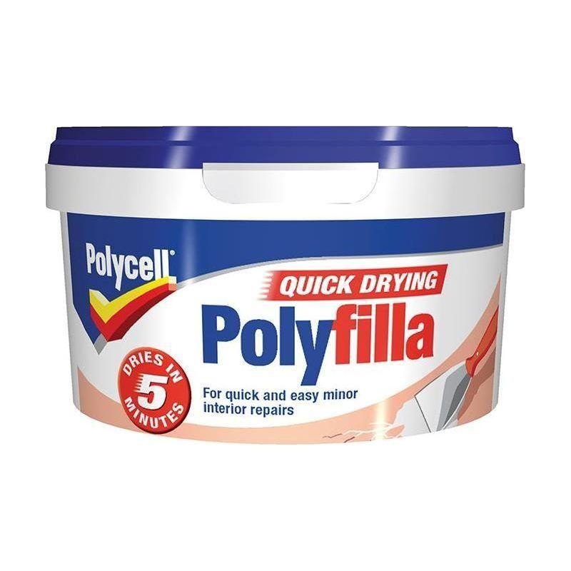 Polycell Multipurpose Quick Drying Polyfilla Tub 500g