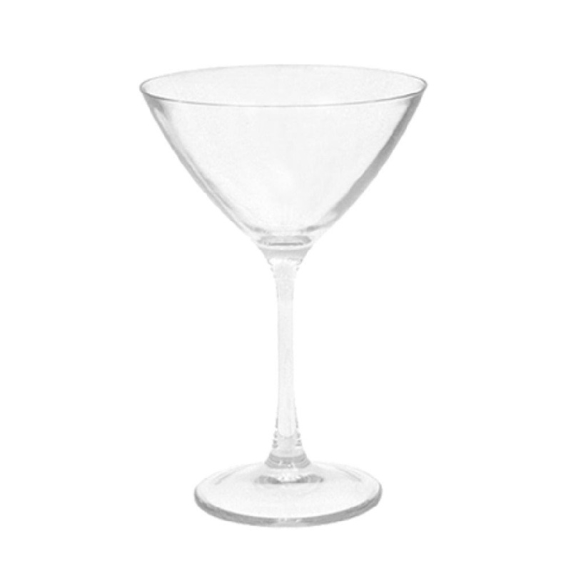 FOH AMA008CLT23 Drinkwise Martini Glass 7 Oz. 4 Dia. X 6H
