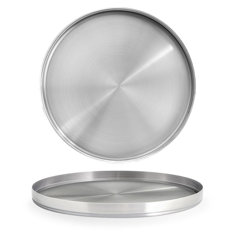 FOH DOS034BSS21 Soho Plate 12-1/4 Dia. X 1H Round