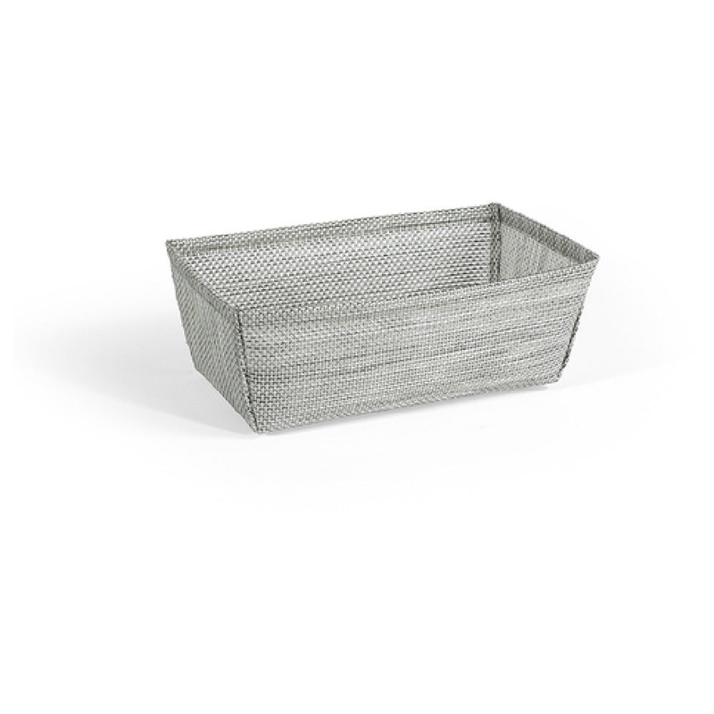 FOH RBA004GYV22 Metroweave Basket 8-1/2L X 5W X 3H Rectangular