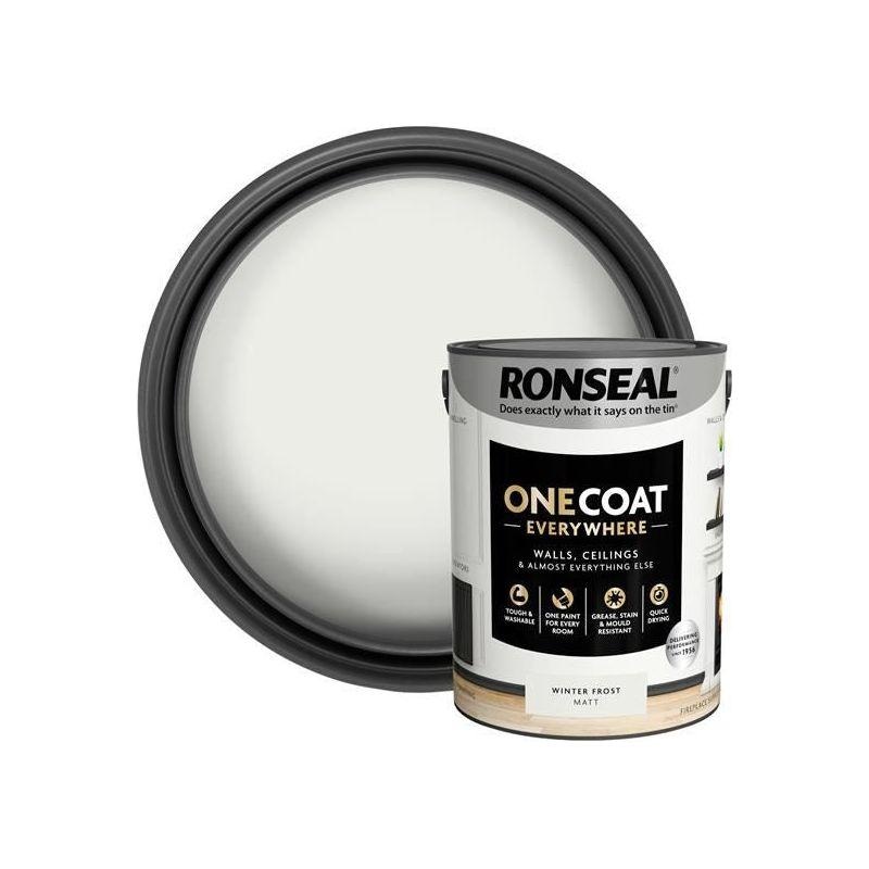 Ronseal One Coat Everywhere Interior Winter Frost Matt 5 litre