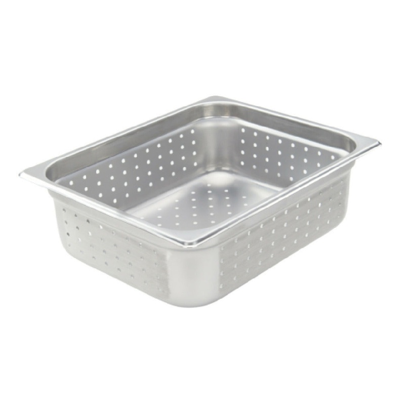 Sapphire Manufacturing SM-STPF204 Steam Table Pan 1/2 Size 4 Deep