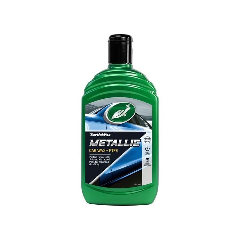 Turtle Wax Metallic Car Wax + PTFE 500ml
