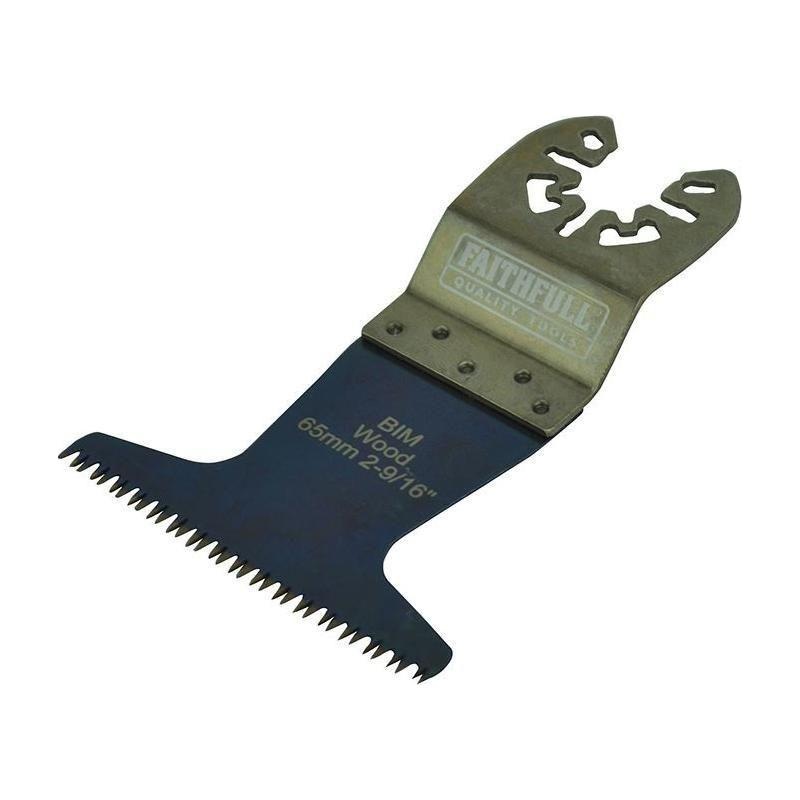 Faithfull Premium Arc Cut Hardwood Bi-Metal Blade 65mm