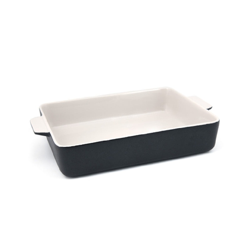 FOH BBO038BKC28 Kiln Ovenware Dish 120 Oz. 15 X 10 X 2-3/4H