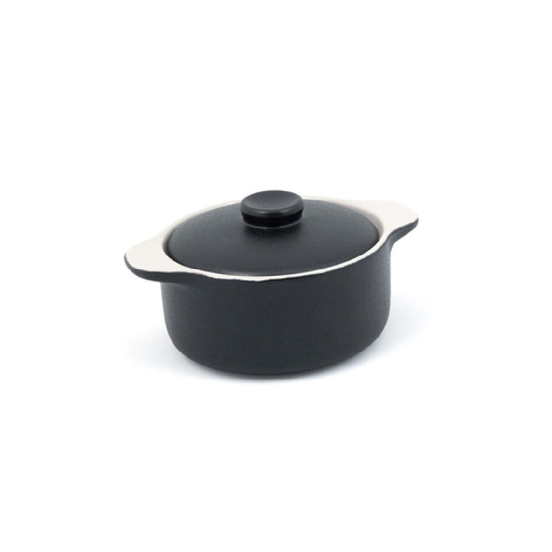 FOH DBO134BKC23 Kiln Ovenware Dish 7 Oz. 5-1/4 X 4 X 2
