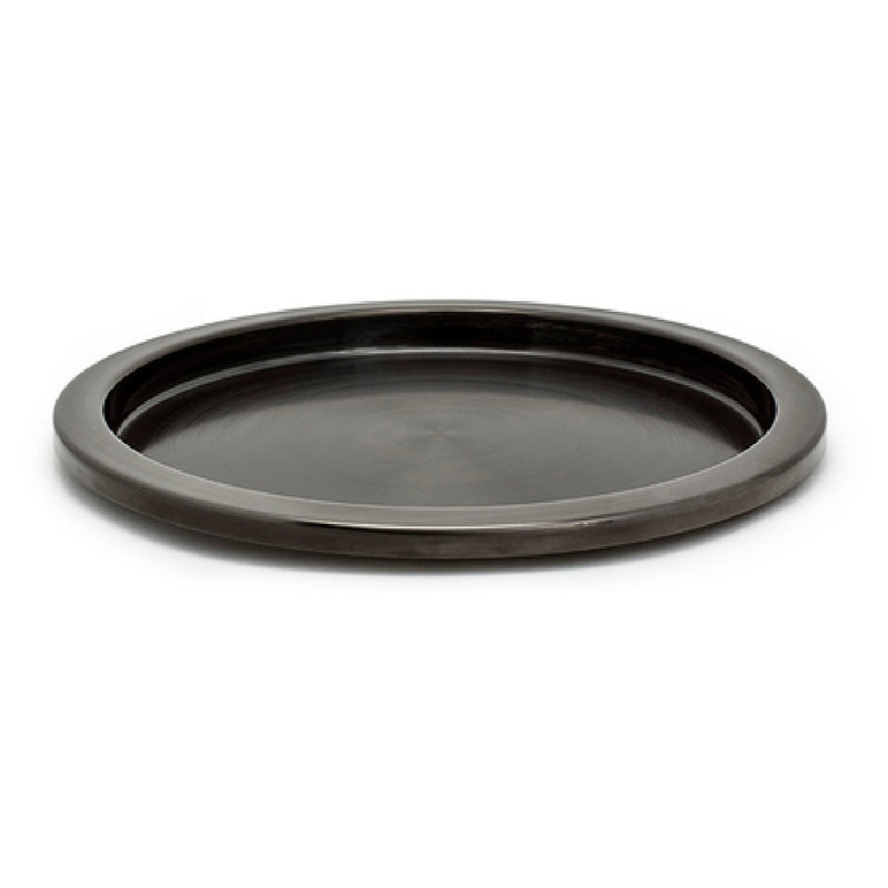 FOH RRT011BKS21 Sumatra Tray 14 Dia. X 3/4 Round