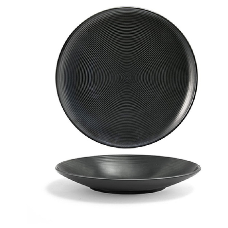 FOH DAP059BKP22 Spiral Plate 7-1/4 Dia. X 1 Round