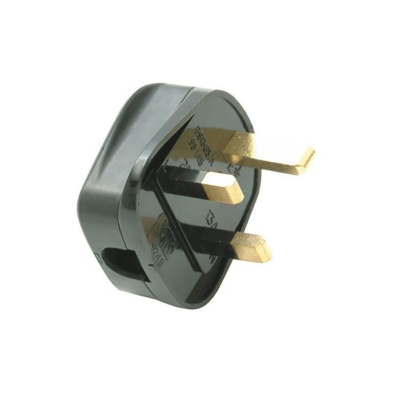 Smj Black Fused Plug 13A (Trade Pack 20)