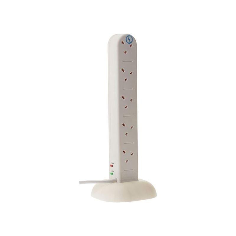 Smj Mini Surge Tower 240V 10-Way Surge Protection 2m
