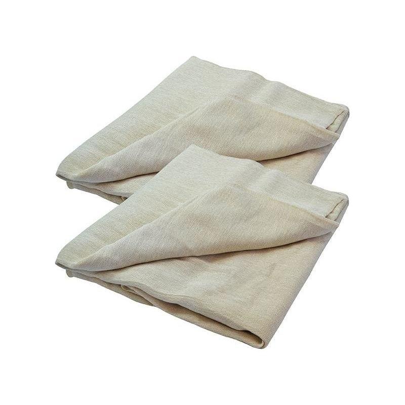 Faithfull Cotton Twill Dust Sheet (Twin Pack) 3.6 x 2.7m