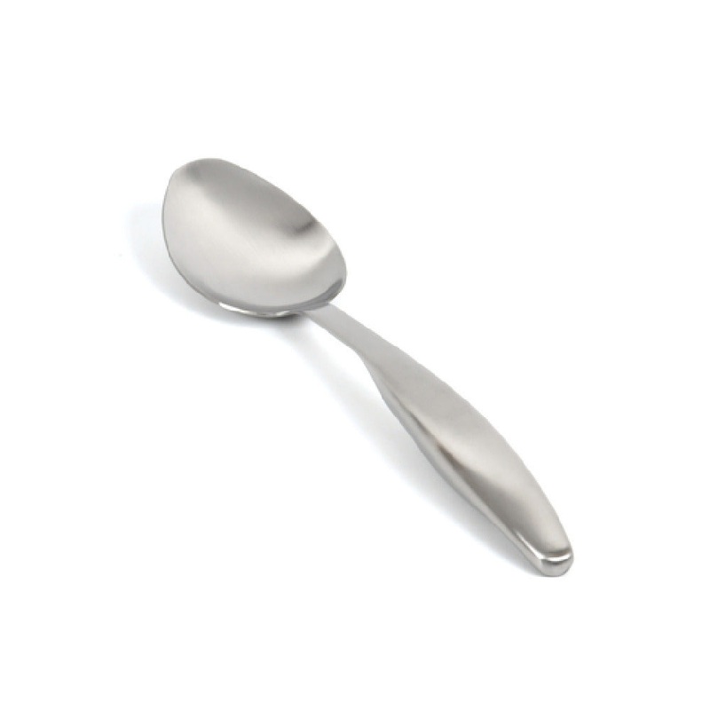 FOH BUT037BSS23 Slotted Spoon 10-1/4 Brushed Stainless Steel