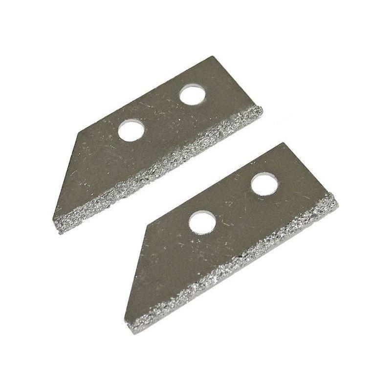Faithfull Replacement Carbide Blades For FAITLGROUSAW Grout Rake (Pack of 2)