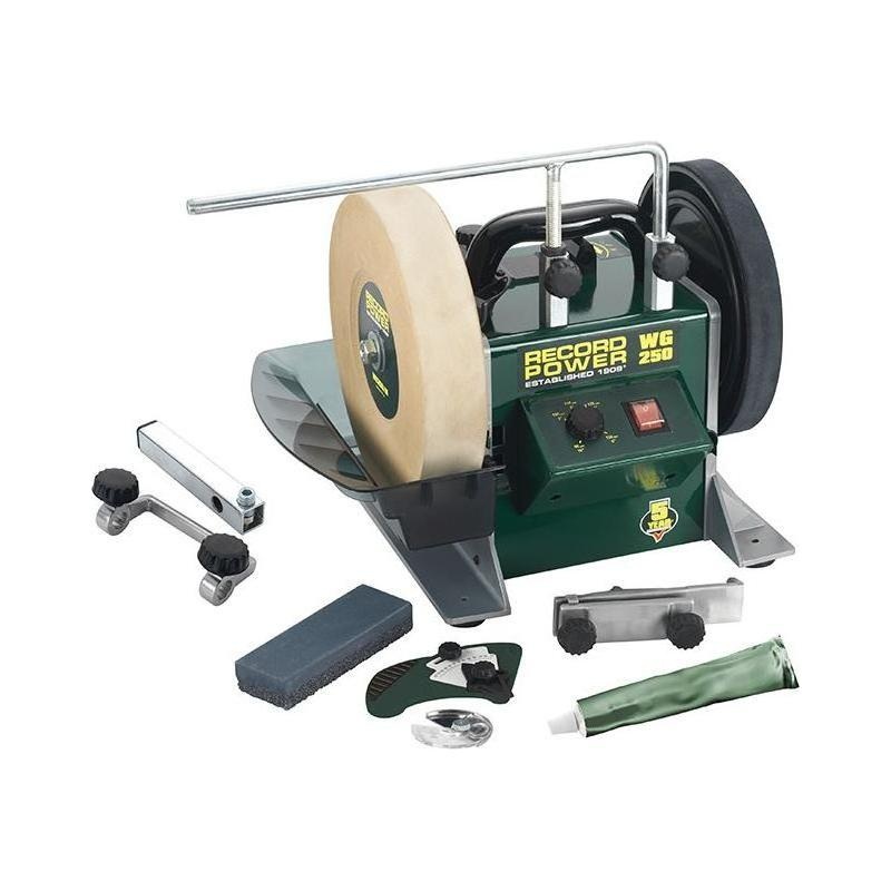 Record Power WG250 250mm (10in) Whetstone Grinder 160W 240V