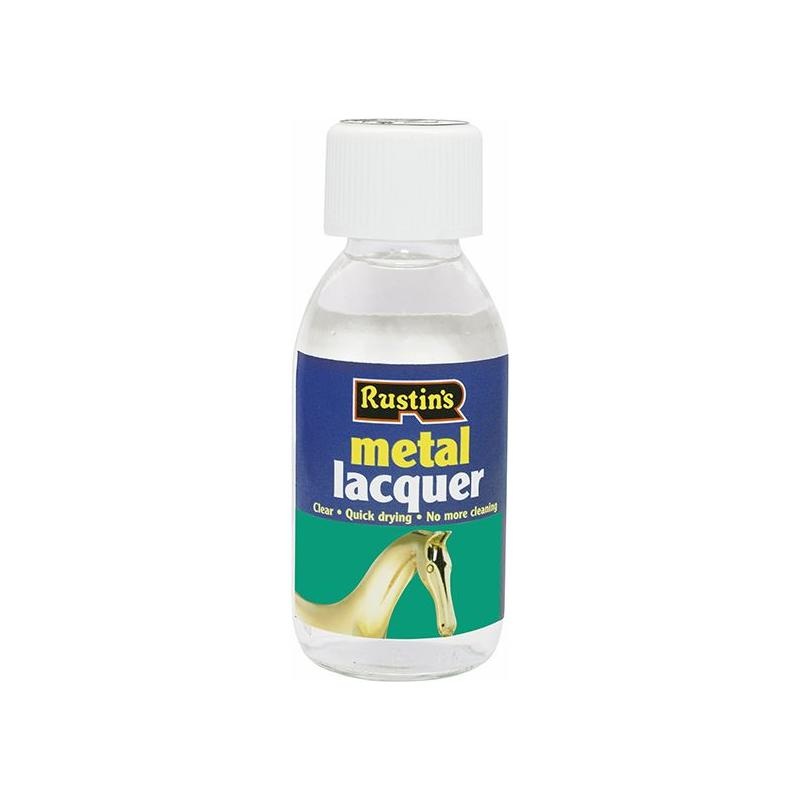 Rustins Metal Lacquer Clear 125ml