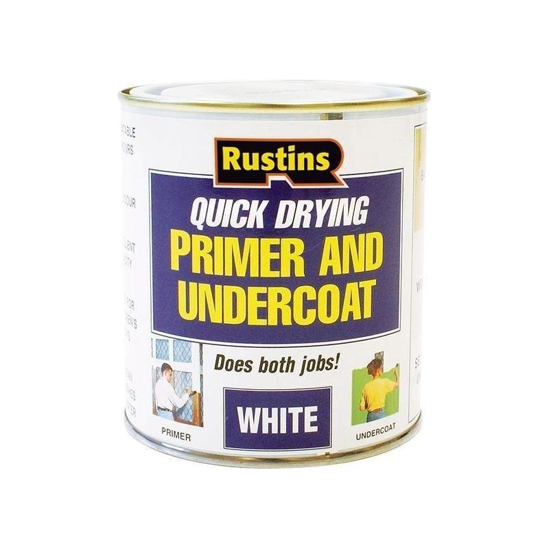 Rustins Quick Dry Primer & Undercoat White 250ml