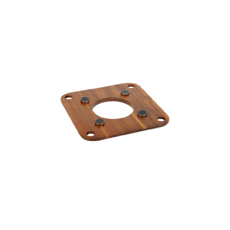 FOH BTC040NAW18 Smart Buffet Ware Domino Magnetic Platform 13.75 Natural
