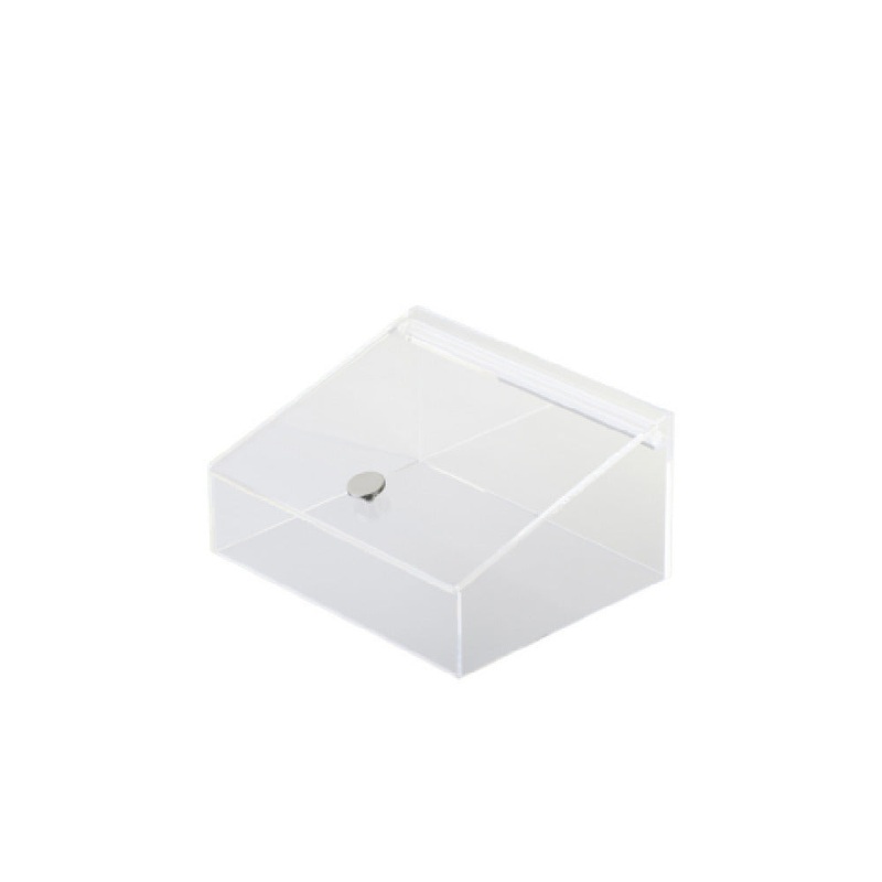 FOH BCV010CLT18 Smart Buffet Ware Natural Cover 2/3 Size Acrylic Rectangle