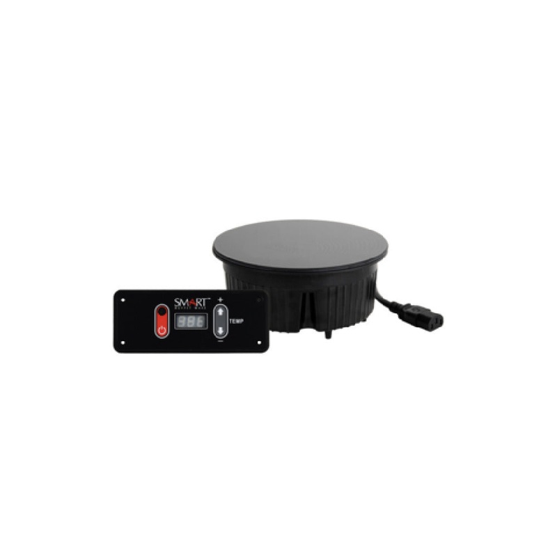 FOH BTC012BKF18 Smart Buffet Ware StellarVolt Induction Warmer 7 Round