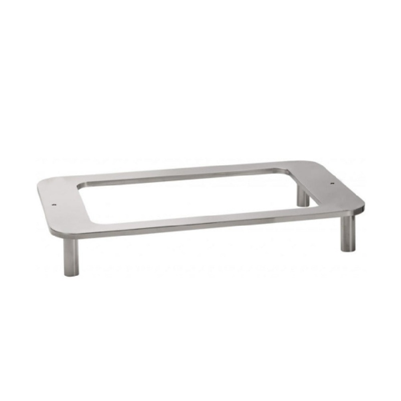 FOH BRI050MSS18 Smart Buffet Ware Domino Dome Stand 24.25 X 13.75 Space-saving Design