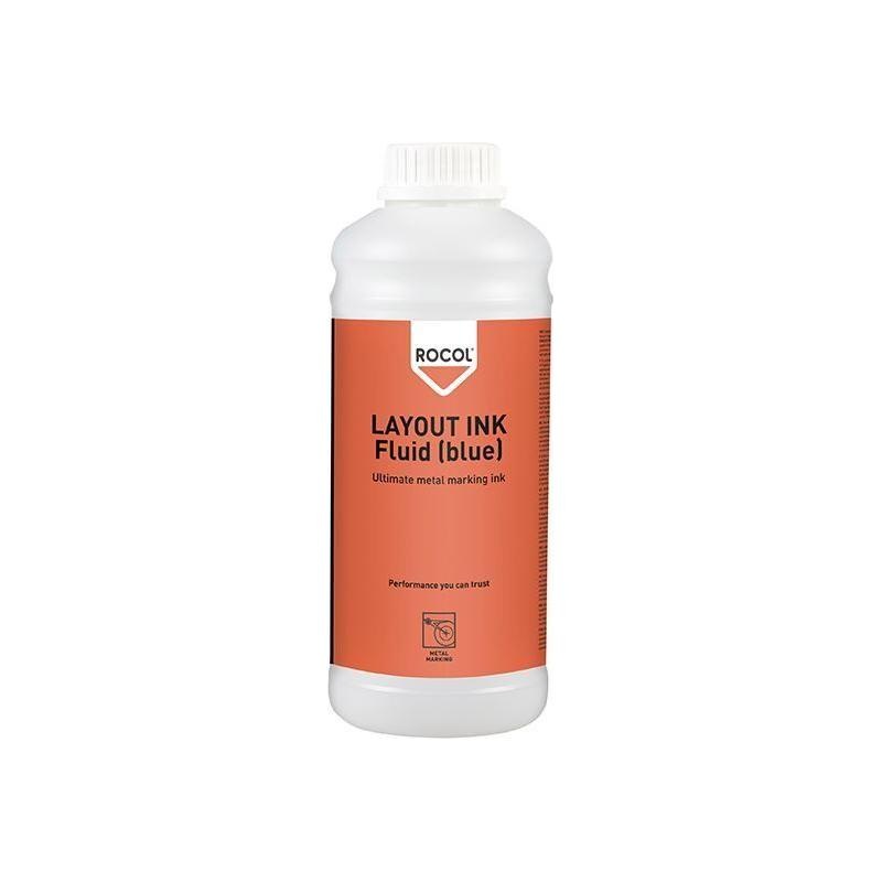 Rocol LAYOUT INK Fluid Blue 1 litre