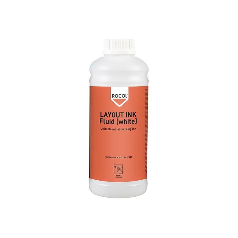Rocol LAYOUT INK Fluid White 1 litre