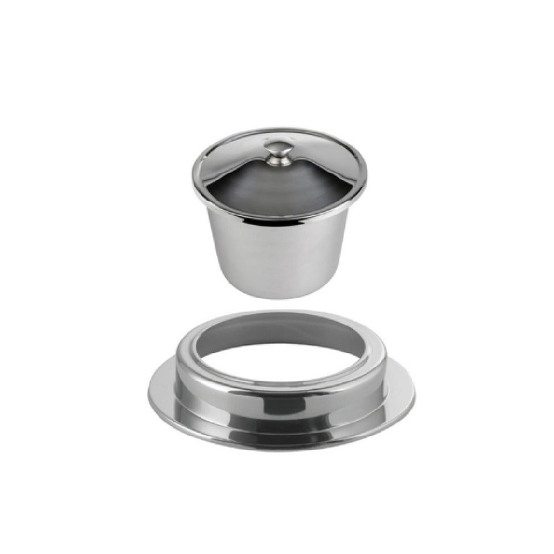 FOH BCH056MUS98 Smart Buffet Ware Soup Station Kit With Solid Lid 15.5 Round