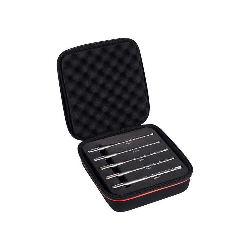 Starrett SDS Plus 4 Point Drill Bit Set, 5 Piece